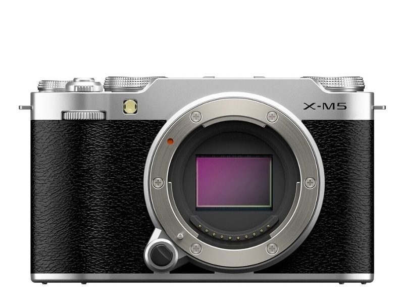 FujiFilm X-M5 telo strieborné