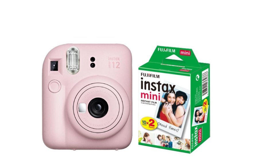 Fujifilm instax mini 12™, ružový + Colorfilm (20ks)