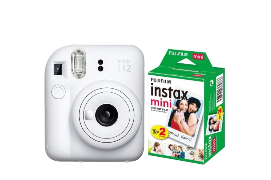 Fujifilm instax mini 12™, biely + Colorfilm (20ks)