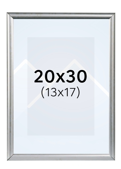 Hama MADRID - fotorámik - Strieborná, 13x18, 20x30