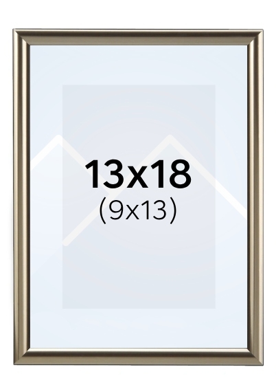 Hama MADRID - fotorámik - Oceľová, 9x13, 13x18