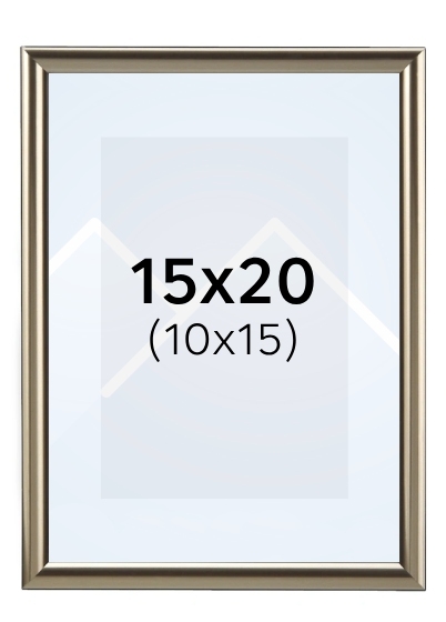 Hama MADRID - fotorámik - Oceľová, 10x15, 15x20