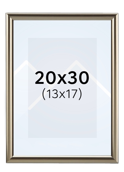 Hama MADRID - fotorámik - Oceľová, 13x18, 20x30