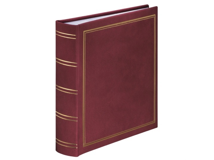 Fotoalbum Hama memo LONDON, 10x15/200 - bordo