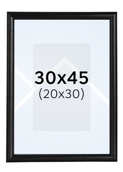 Hama PHOENIX - fotorámik - Čierna, 20x30, 30x45