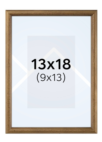 Hama PHOENIX - fotorámik - Hnedá, 9x13, 13x18