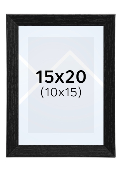 Hama OSLO - fotorámik - Čierna, 7x10, 10x15