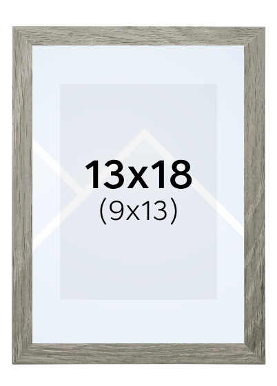Hama WAVES - fotorámik - Šedá, 9x13, 13x18 Hama WAVES - fotorámik - Šedá, 9x13, 13x18