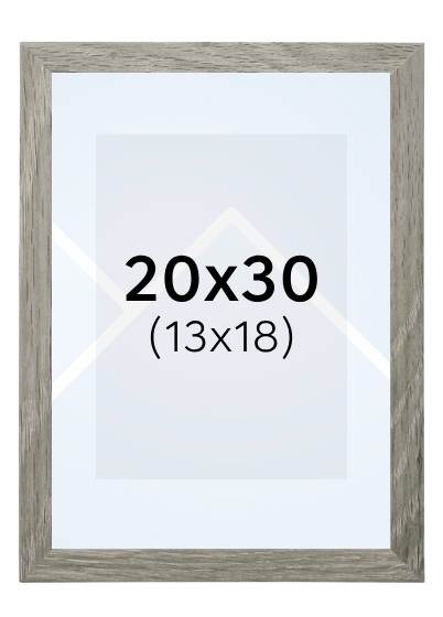 Hama WAVES - fotorámik - Šedá, 13x18, 20x30 Hama WAVES - fotorámik - Šedá, 13x18, 20x30