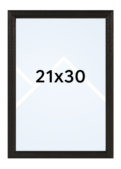INTERTRADING HAPPY - fotorámik - Čierna, 21x30