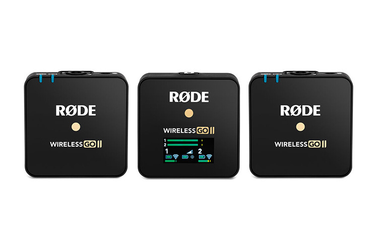 Rode Wireless GO II - 2x vysielač + prijímač Rode Wireless GO II - 2x vysielač + prijímač