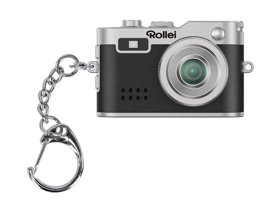 Rollei Mini Digitalkamera čierna - kľúčenka a fotoaparát
