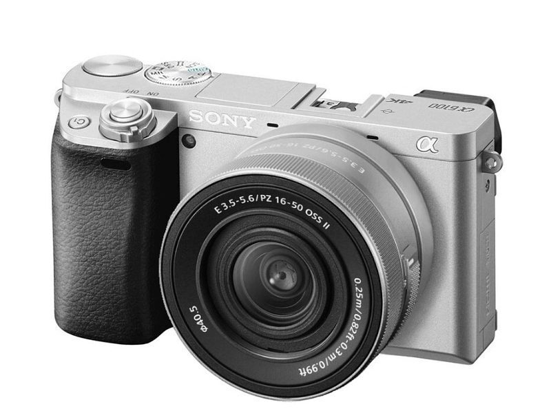 Sony Alpha A6100 A + 16-50mm PZ OS II strieboný