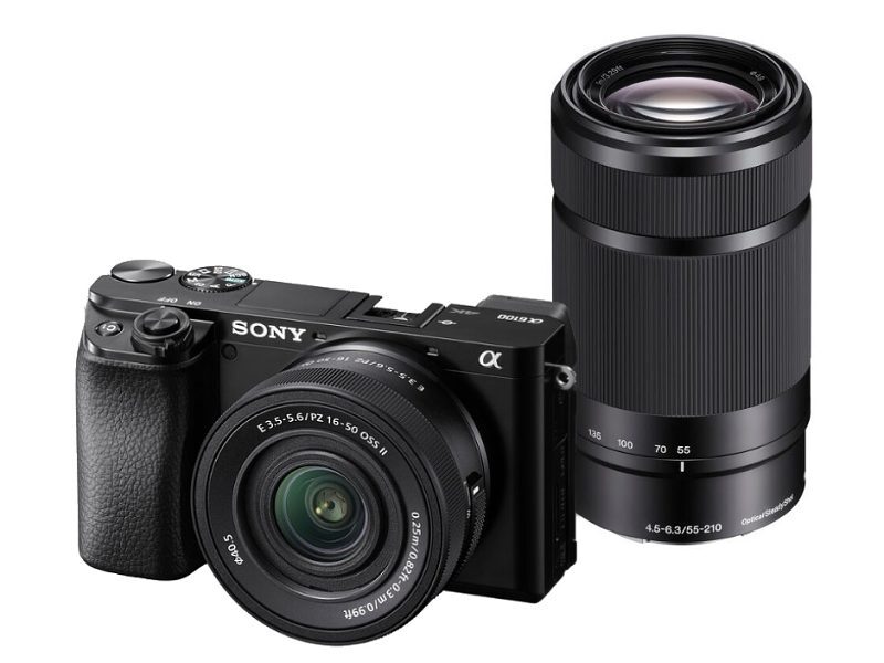 Sony Alpha A6100 A + 16-50mm OS II + 55-210mm
