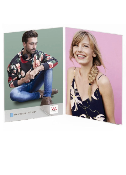 WALTHER ARTIFICAL – fotorámik - Priesvitná, 10x15 x2