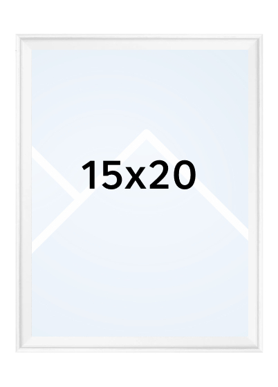 Walther SILHOUETTE - fotorámik - Biela, 15x20, 15x20