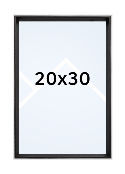 Walther SILHOUETTE - fotorámik  - Čierna, 20x30