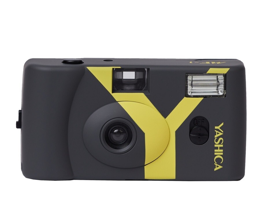 YASHICA  MF-1 Snapshot Art  Grey + film