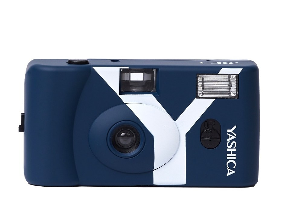 YASHICA MF-1 Snapshot Art Prussian Blue + film