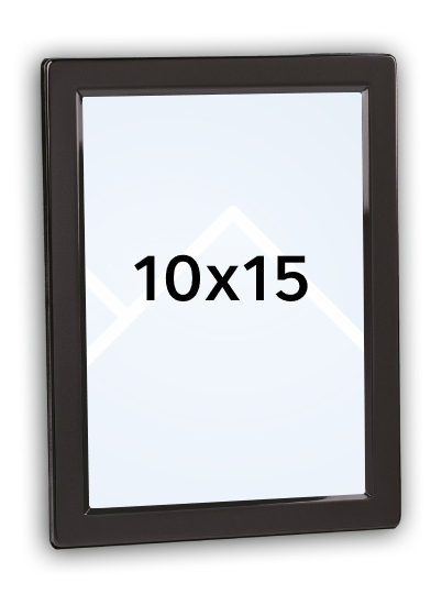 ZEP Black Metal II - fotorámik - Čierna, 10x15, 10x15