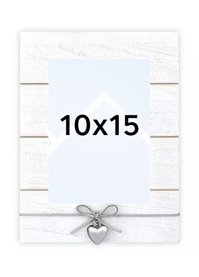 ZEP Arial Vertical  - fotorámik - Biela, 15x21, 10x15 x2 na výšku