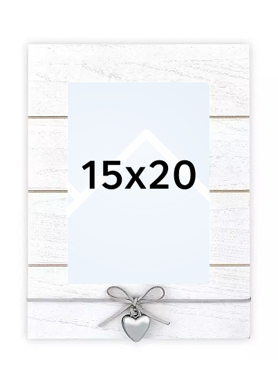 ZEP Arial Vertical  - fotorámik - Biela, 15x21,