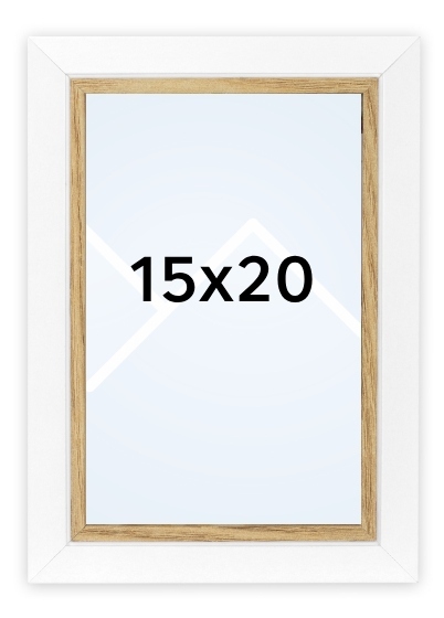 ZEP AYAS - fotorámik - Biela, 15x20