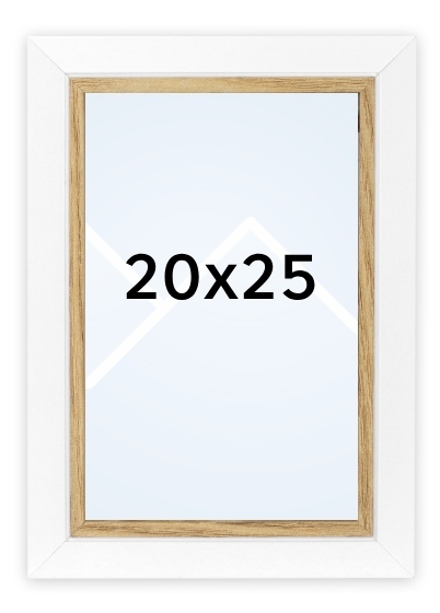 ZEP AYAS - fotorámik - Biela, 20x25