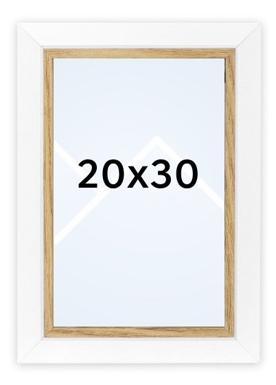 ZEP AYAS - fotorámik - Biela, 20x30