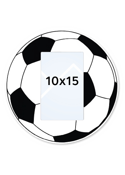 ZEP Football - fotorámik - Bez rámu, 10x15 na výšku