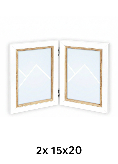 ZEP AYAS – multirám - Biela, 15x20, 15x20 x2 na výšku