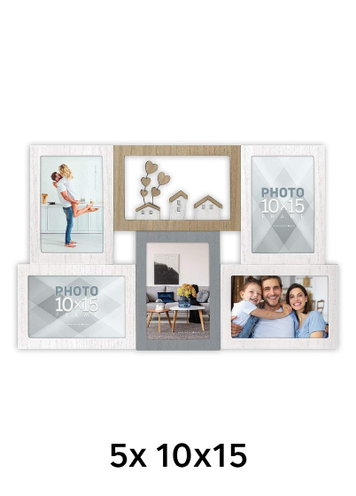 ZEP TORBOLE - multirám - Viacfarebná, 10x15 x5