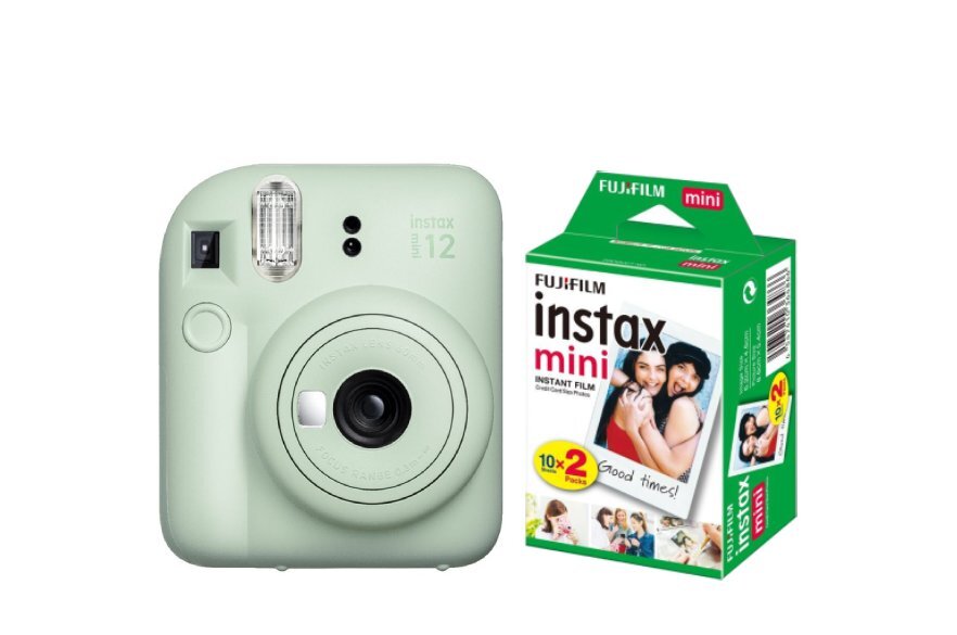 Fujifilm instax mini 12™, zelený + Colorfilm (20ks)