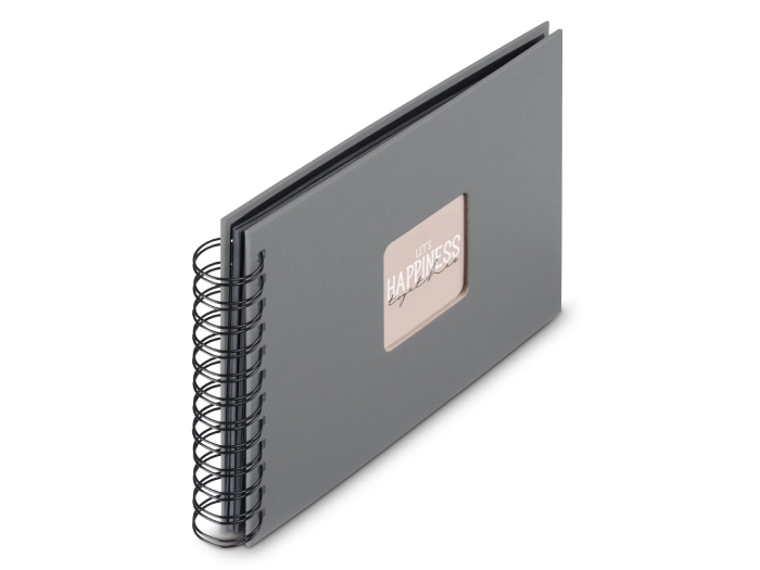 Fotoalbum Hama FINE ART, 50/24x17 -  krúžková väzba, kamenná