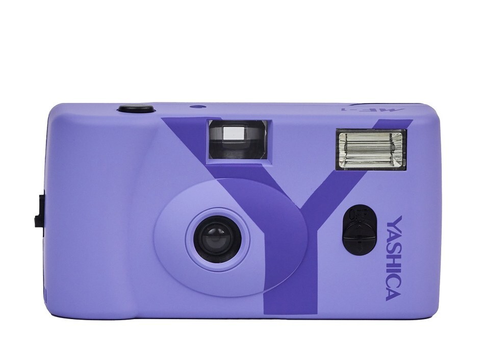 YASHICA MF-1 Snapshot Art Lavender + film