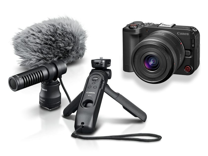 Canon EOS R50 V + RF-S 14-30mm IS STM PZ Content Creator Kit