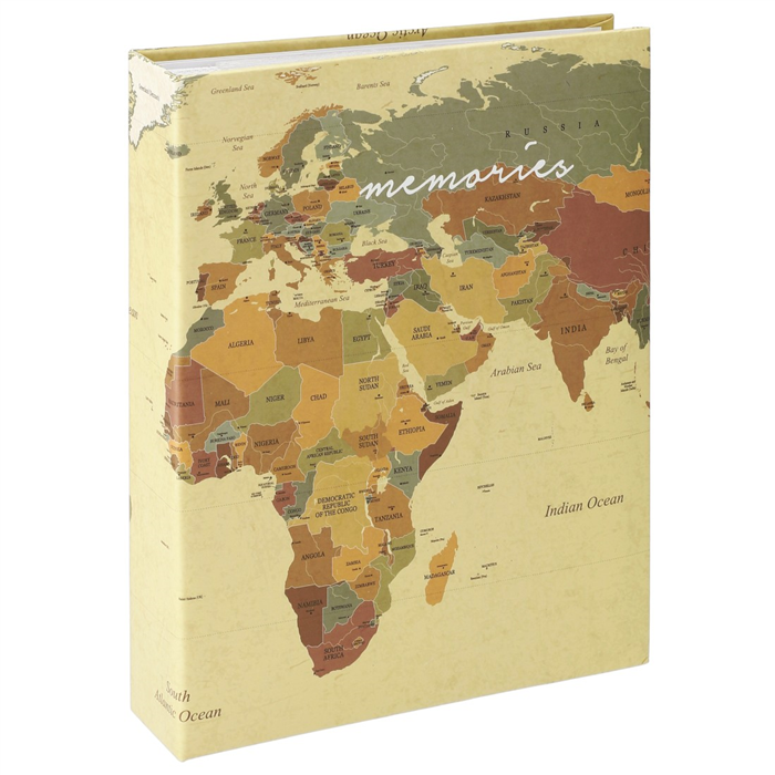 Fotoalbum Hama WORLD MAP, 10x15/200