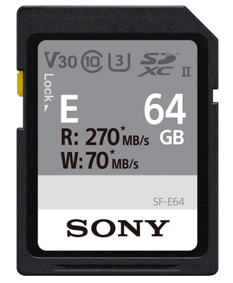 Sony SDXC 64GB Entry series